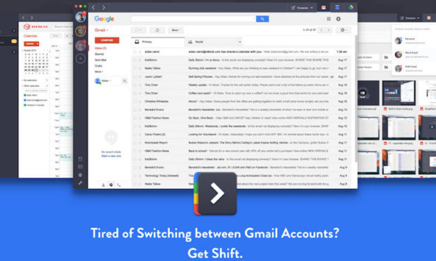 Multiple Google/Gmail Accounts? Try Shift!
